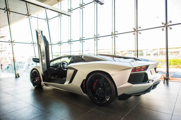 In Pictures Worlds Largest Lamborghini Showroom In Dubai