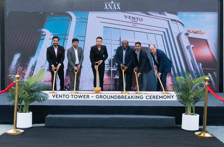 ANAX Developments is proud to announce the groundbreaking ceremony of Vento Tower, a landmark project in the heart of Business Bay.