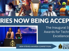 The Stevie® Awards have opened a ninth international competition: the Stevie® Awards for Technology Excellence.