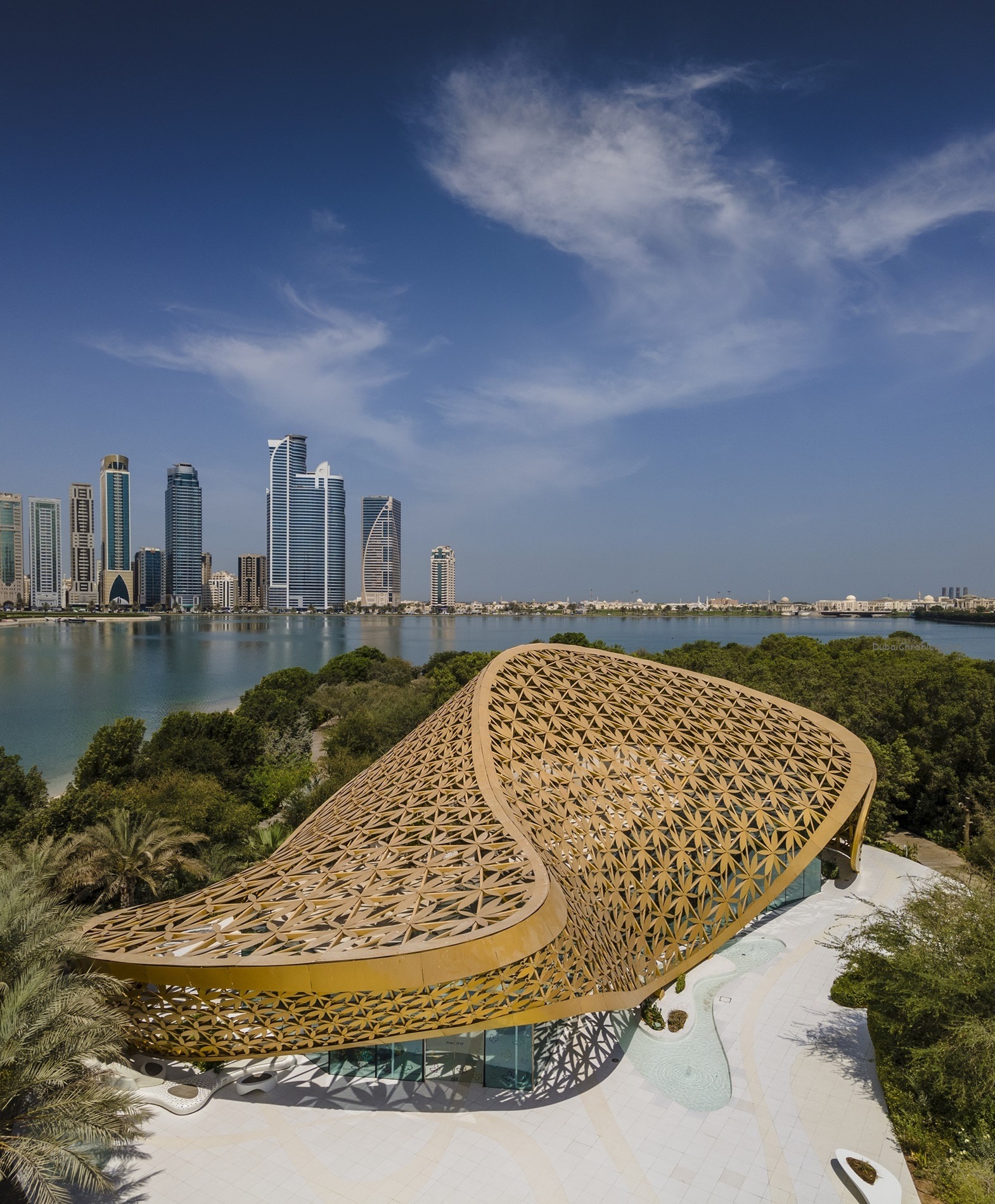 Al Noor Island, a captivating fusion of art, architecture, and nature that has become a must-visit destination.