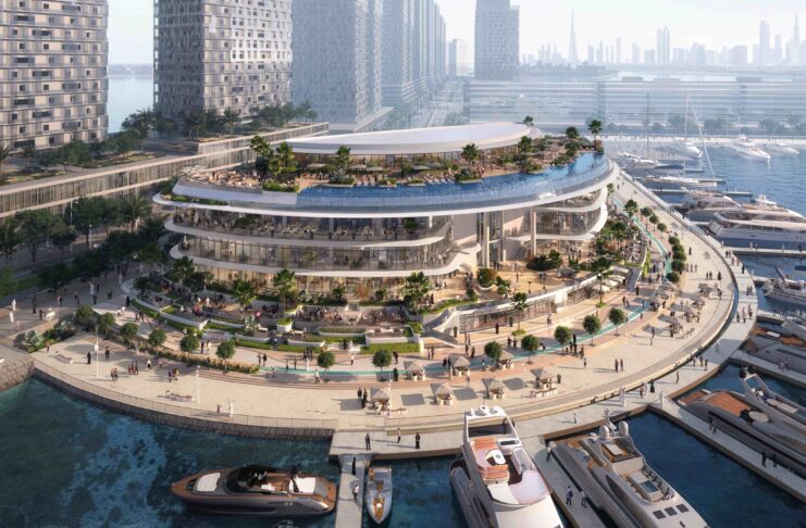 Shamal - a diversified investment firm, has started construction on The Anchor, a new premium dining destination in Dubai Harbour.