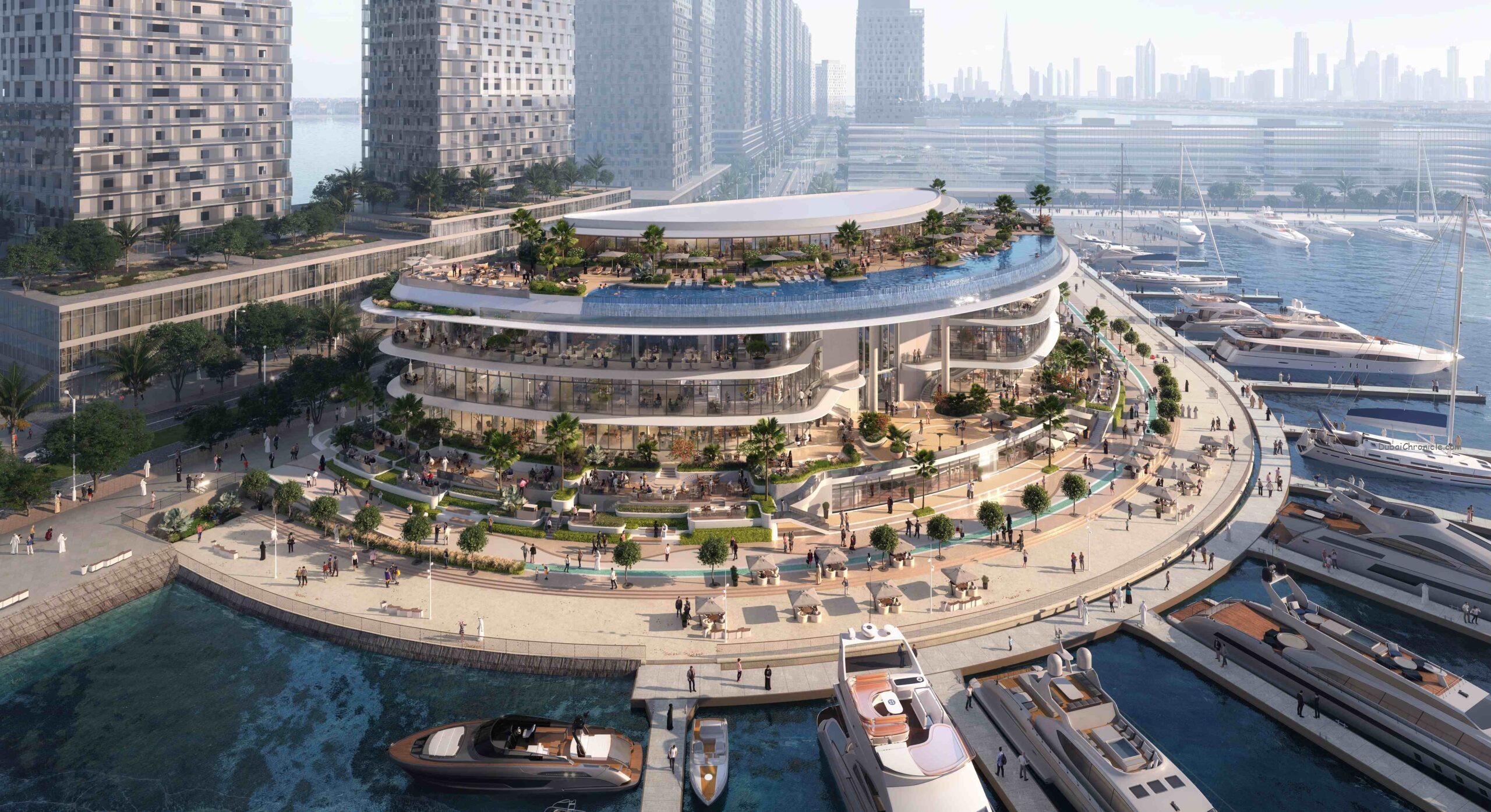 Shamal - a diversified investment firm, has started construction on The Anchor, a new premium dining destination in Dubai Harbour.