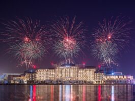 Commemorate the UAE’s 53rd Eid Al Etihad celebrations at Yas Island Abu Dhabi with a stunning fireworks display at Yas Bay Waterfront and Yas Marina.